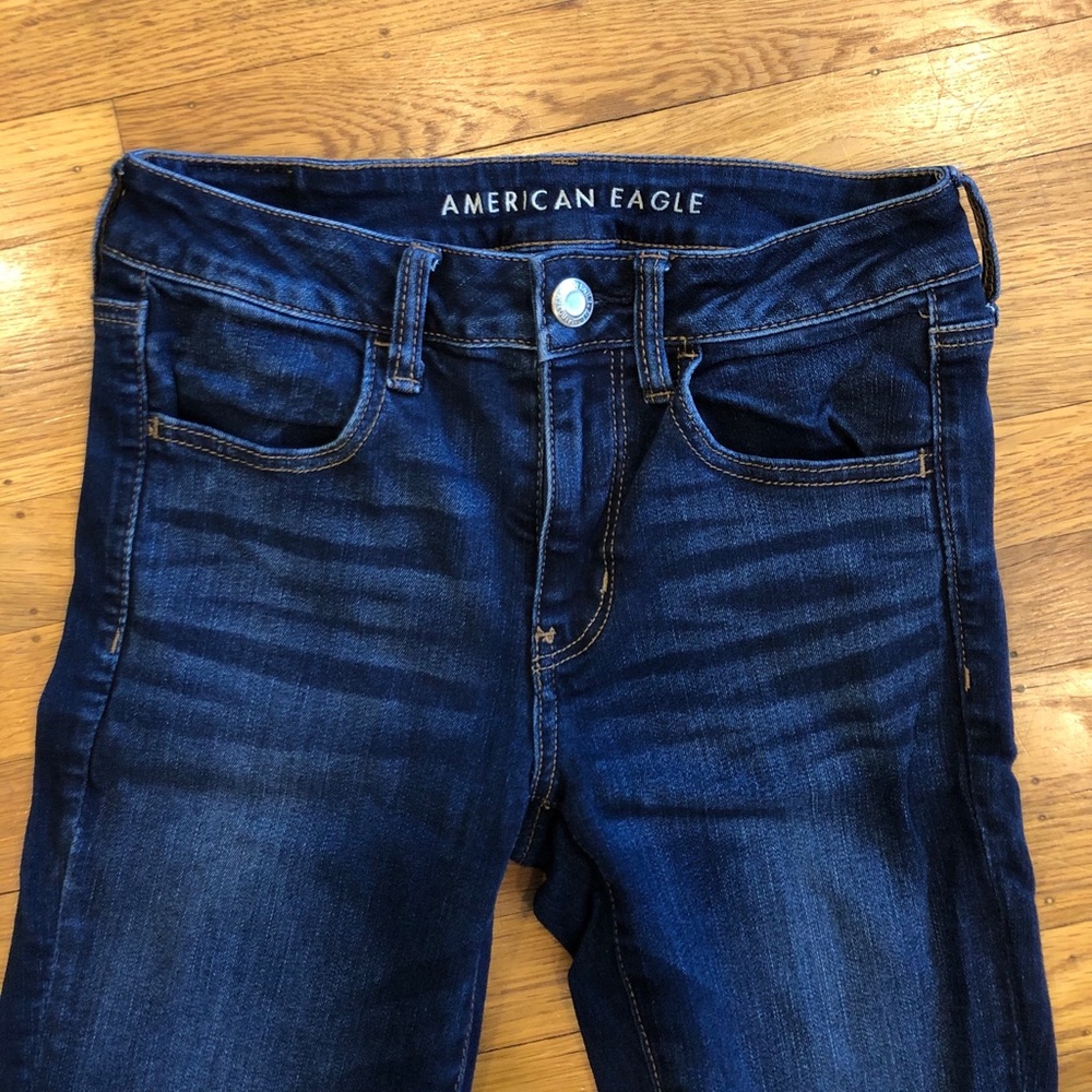 American Eagle Dark Wash Jeggings
